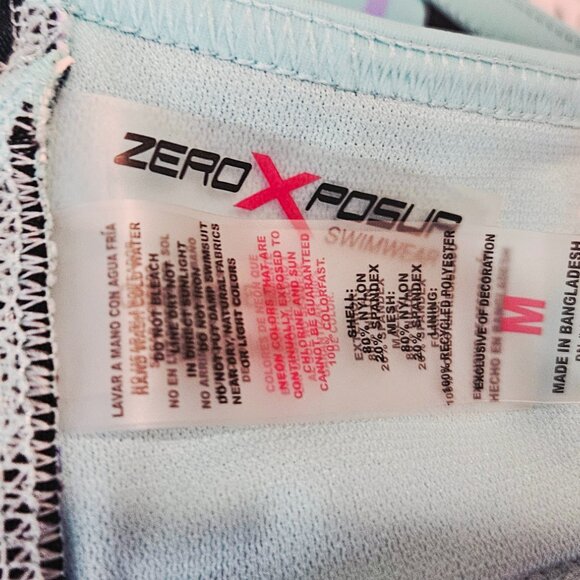 ZeroXposur Women's Tankini Swimsuit Top Size M - Picture 8 of 9